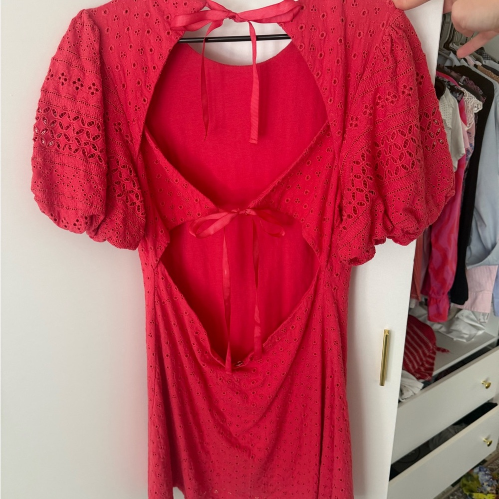 Free People Puff Sleeve Dress